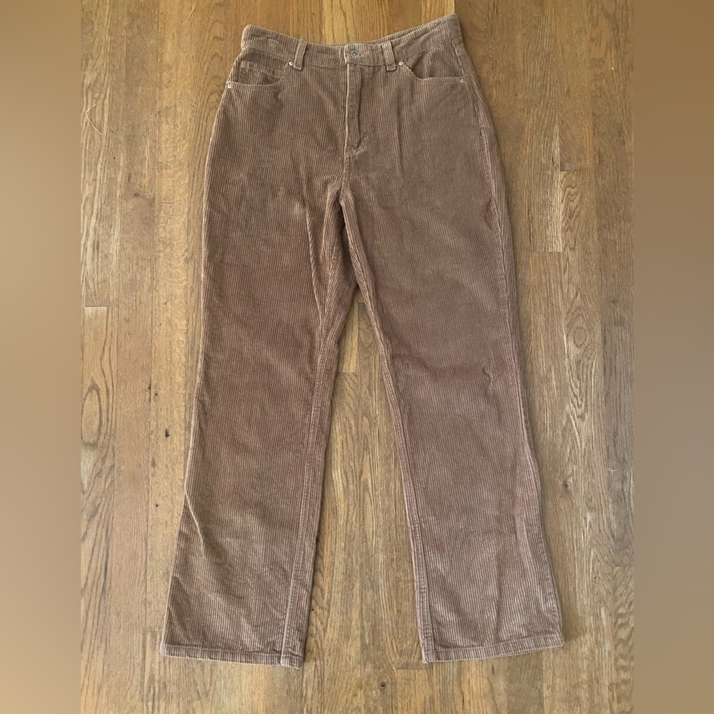 Forever 21 Corduroy Pants, Medium Brown, Size M